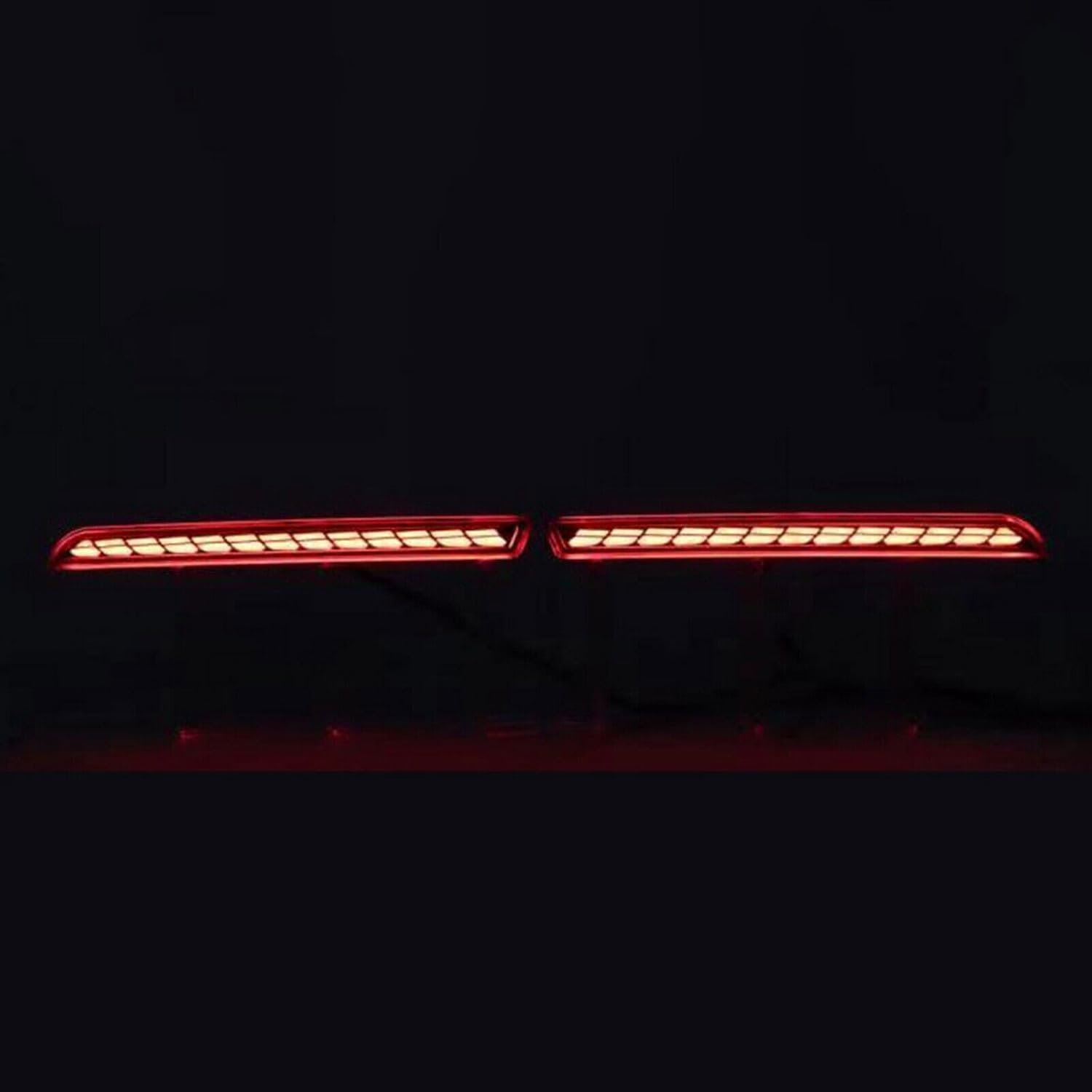 ya 4 8.8 2pcs for Toyota Sienna 2021-2023 LED Car Rear Fog Light Turn Signal Brake Light 