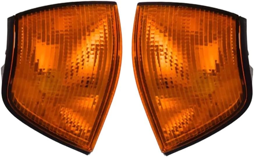 ya 5 8.10 Fits For 3' E36 1992-2000 Front Left & Right Side Corner Light Cover Yellow