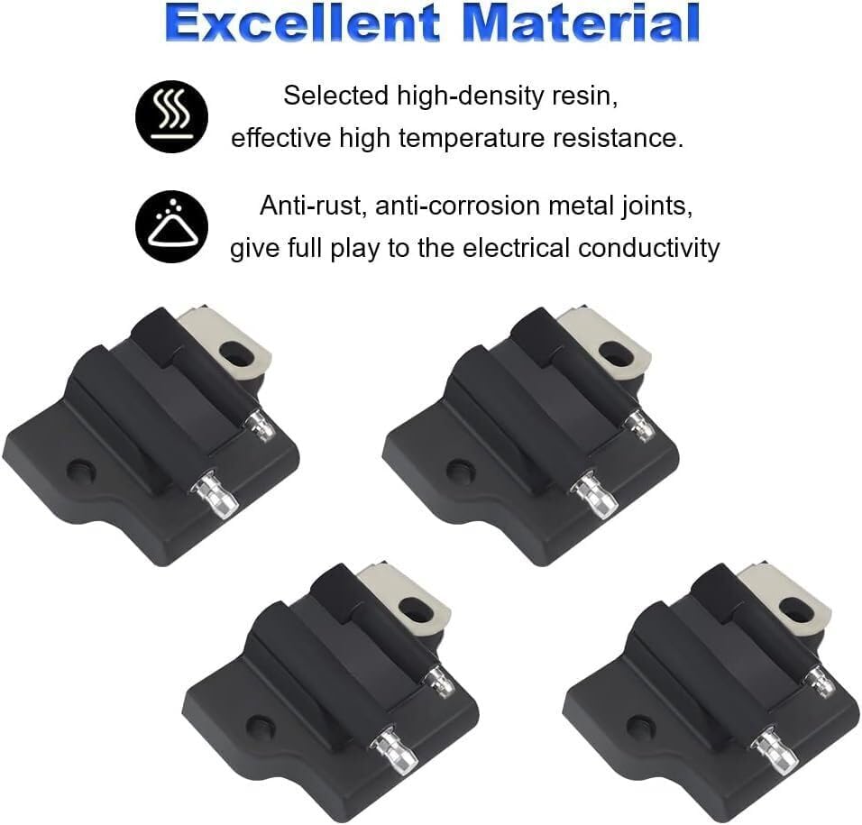 ya 2 8.15 4 Pieces Lgnition Coil for Johnson Evinrude 18-5179 183-2508 Outboard Motor 582508