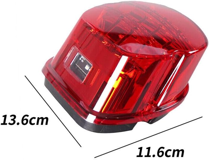 ya 10 9.16 zhengce LED Tail Lights Brake For Harley Touring Road King Dyna Glide Softail Spors