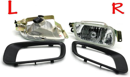 ya 4 8.10 for Mitsubishi for Pajero Montero V73 V75 V77 MR388019/20 Fog Light Lamp+Cover Front