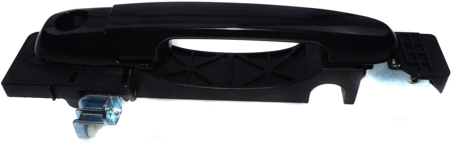 ya 2 8.15 Black Exterior Door Handle Front Driver Side for Hyundai Accent 2006-2010