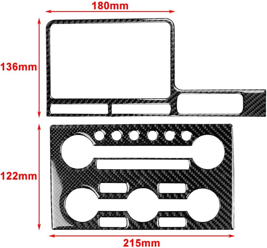 ya 4 8.14 RHD Central Control Navigation Panel Cover Trim for Nissan GTR R35 2008-2016 Car