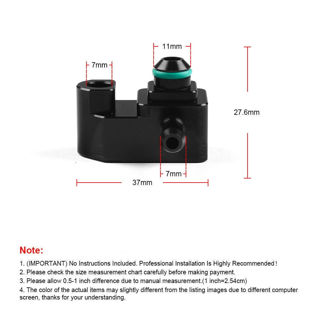 ya 5 8.10 Car Turbo Boost Tap Vacuum Sensor Adapter for Mini Cooper S F54 F55 F56 B48 Mk3