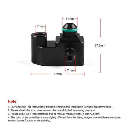 ya 5 8.10 Car Turbo Boost Tap Vacuum Sensor Adapter for Mini Cooper S F54 F55 F56 B48 Mk3
