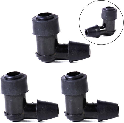 ya 4 8.8.2 3x 90 Degree Non Resistor Plug Cap Cover fit for Motorcycle Dirt Bike ATV