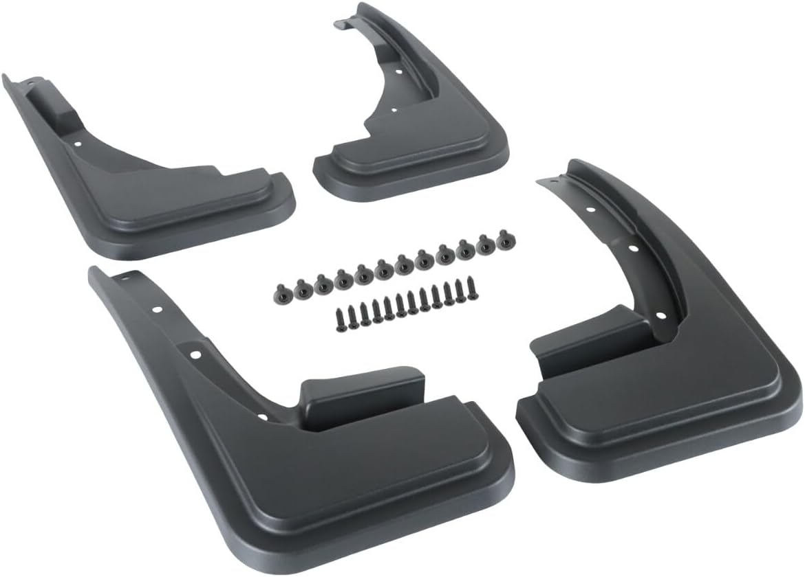 ya 14 9.20 zhengce 4X Front & Rear Splash Guards Mud Flaps Mudguards for Ford Maverick XL XLT-1