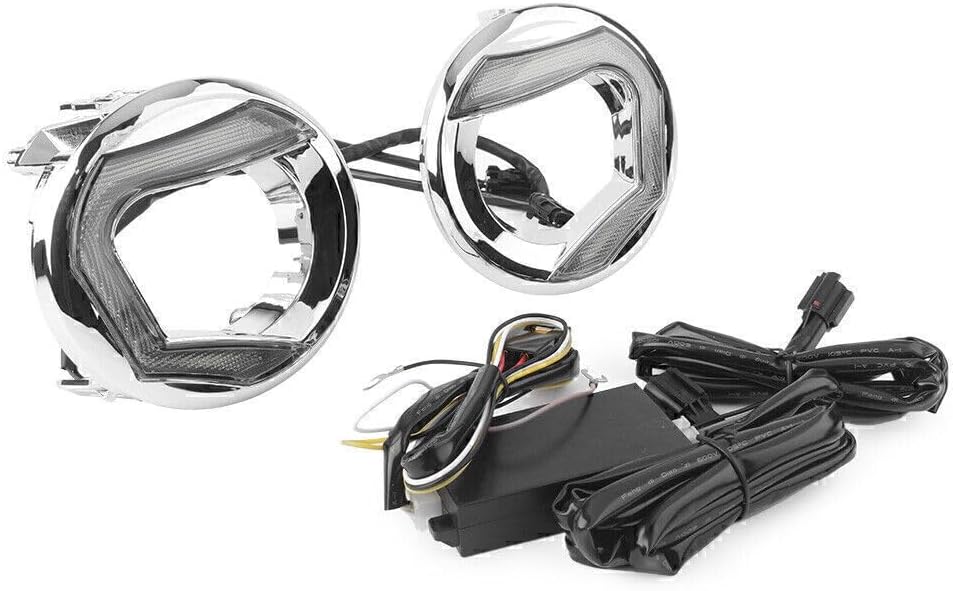 ya 3 8.24 baidi LED Daytime Running Fog Light DRL Fits for Toyota Land Cruiser Prado 2014-2015 