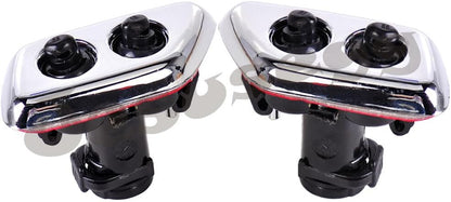 ya 12 10.8 baidi 2Pcs Front Spray Windshield Washer Nozzle Jet Fits for Chrysler 300c 2005 2006 2007