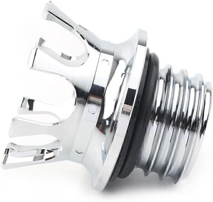 ya 4 8.10 Motorcycle Chrome Gas Tank Oil Cap Right-hand Thread For Harley Sportster