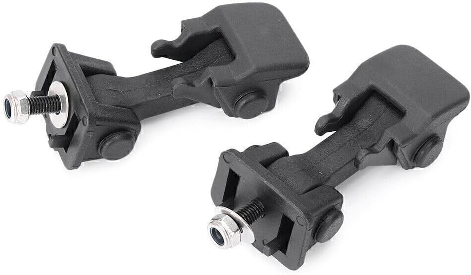 ya 4 8.10 Upper Hood Lock Latches Locking Catch Brackets Fit 1997-2006 for Jeep for Wrangler TJ