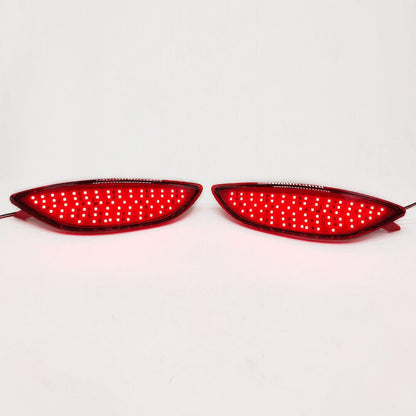ya 4 8.10 2X Rear Bumper Light Brake Lamp LED for Hyundai Accent Sedan 2008-2015