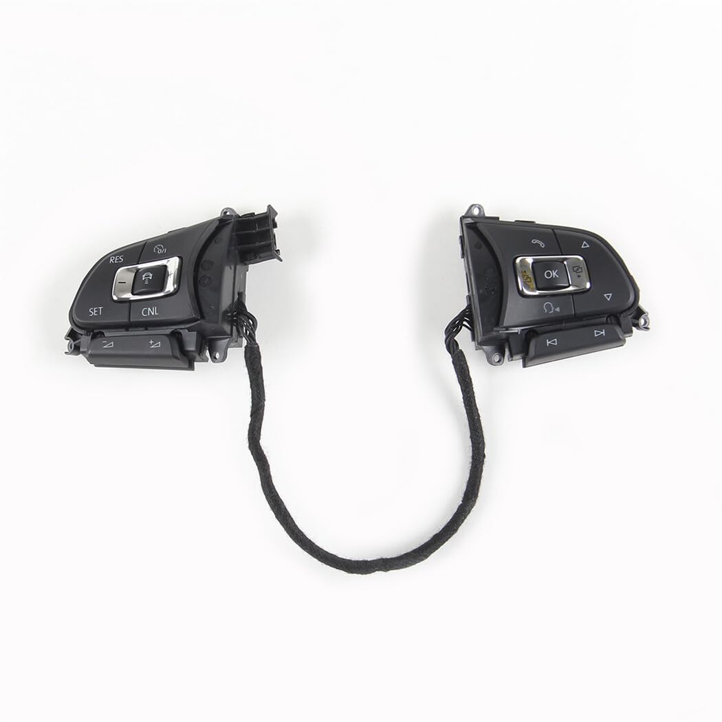 ya 5 8.24 baidi Steering Wheel Multi-Function Button Fit for VW for Golf for Jetta for Passat 5TD959442A