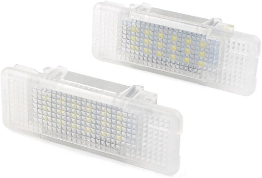 ya 4 8.10 Suitable for BMW E53 X5 E39 Z8 E52 2x white car LED door courtesy lights