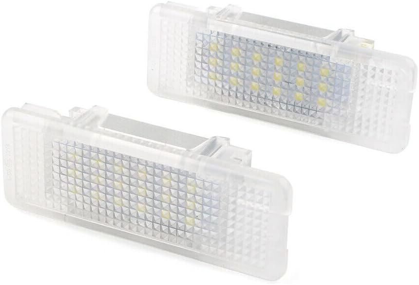 ya 14 9.20 zhengce Suitable for BMW E53 X5 E39 Z8 E52 2x white car LED door courtesy lights-1