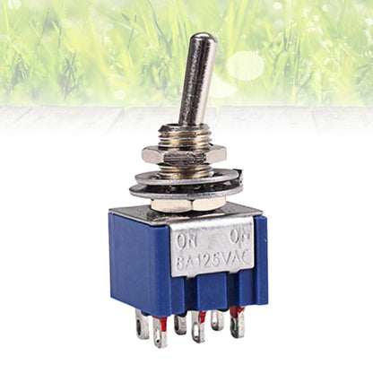 ya 23 10.7 baidi GN109A 6 Feet ON-ON SPDT 2 Position Latching Toggle 6A 125V (Blue)