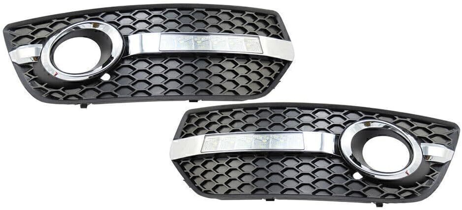 ya 4 8.8 2X White LED Daytime Running Lights DRL Fit for Audi Q5 2009-2012 2011 2010 ABS
