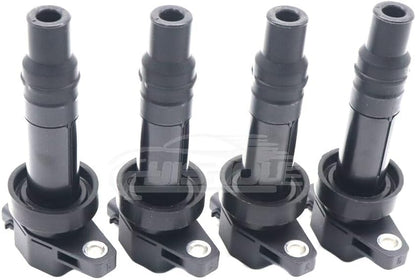 ya 4 8.24 baidi 4pcs New 27301-2B010 for Hyundai Soul 1.6L L4 2010-2011 Ignition Coil Kit 