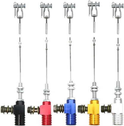 ya 7 8.24 baidi 13mm Blue Universal Motorcycle Hydraulic Clutch Master Cylinder Rod Brake Pump 