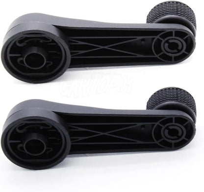 ya 4 8.24 baidi for Manual Window Crank Black Driver Lever Passenger Side for VW Beetle for Golf for Jetta 