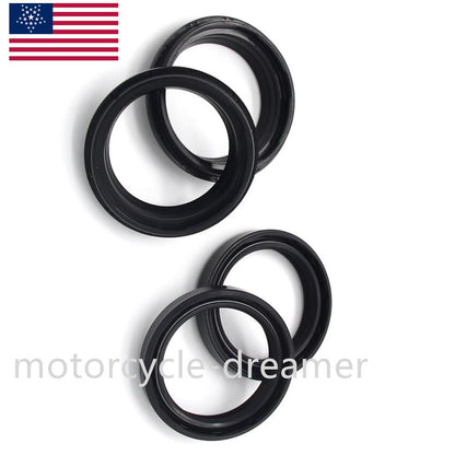 ya 13 9.15 baidi for Yamaha Fork Dust Wiper Seals Kit XT1200Z Super Tenere XP500 T-MAX 500 08-16