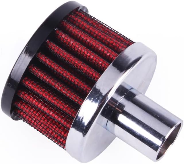ya 13 9.15 baidi Crankcase Breather Filter Clamp On Round Chrome 3/4 Inlet