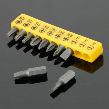 ya 26 10.21 baidi Screwdriver Bit Set Hexagon Shank For Power Electric Drill for IMPACT Driver