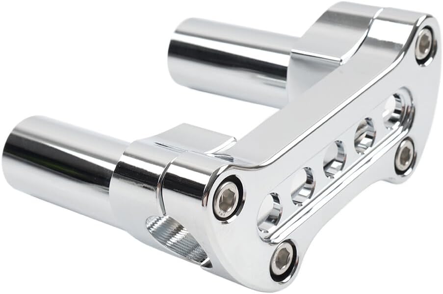 ya 4 8.8.2 3.5 Handlebar Riser & Top Clamp Fit for Harley Dyna Softail Sportster Street bob