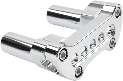 ya 4 8.8.2 3.5 Handlebar Riser & Top Clamp Fit for Harley Dyna Softail Sportster Street bob