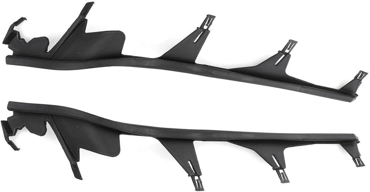 ya 10 9.16 zhengce 63128384486 Upper Headlight Cover Strip Pair Left Right For 3 E46 1998-01