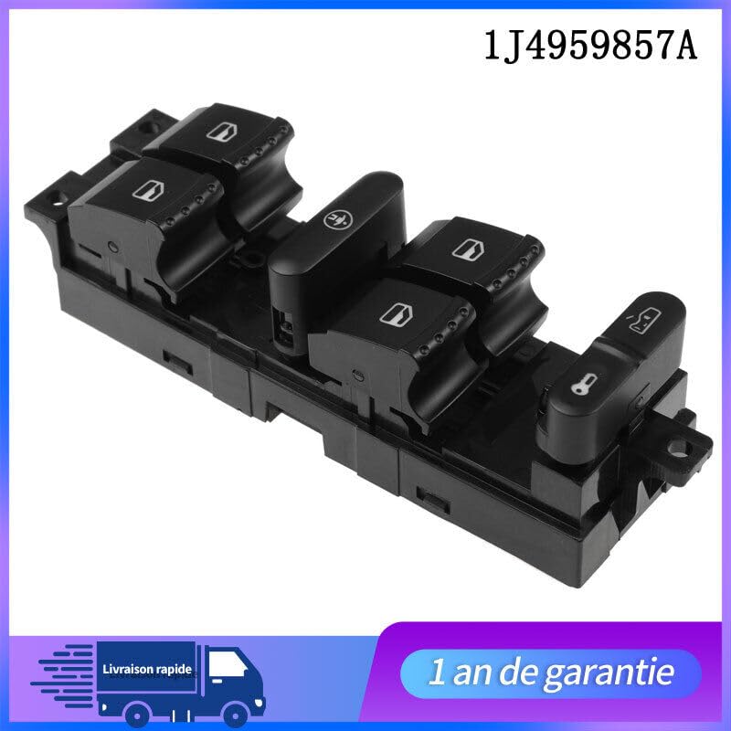 ya 4 8.8 COM for Man DE Bouton Leve VITRE 9 Broche Pour for Skoda Fabia Octavia for SEAT for VW 1J4959857A