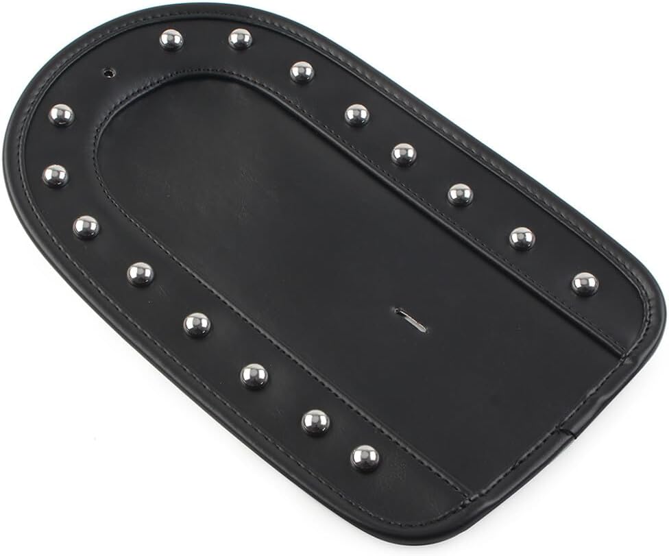 ya 4 8.10 Rear Fender Bib Solo for SEAT Mounting for Harley Fatboy Softail Standard FXST Black