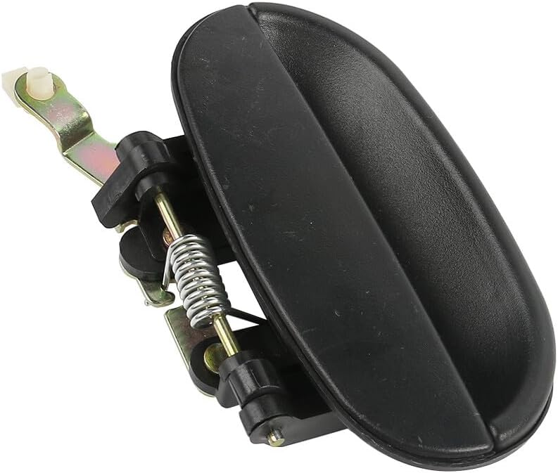 ya 9 10.24 Fit 1995-1999 for Hyundai Accent Exterior Outside Rear Left Side Door Handle Black
