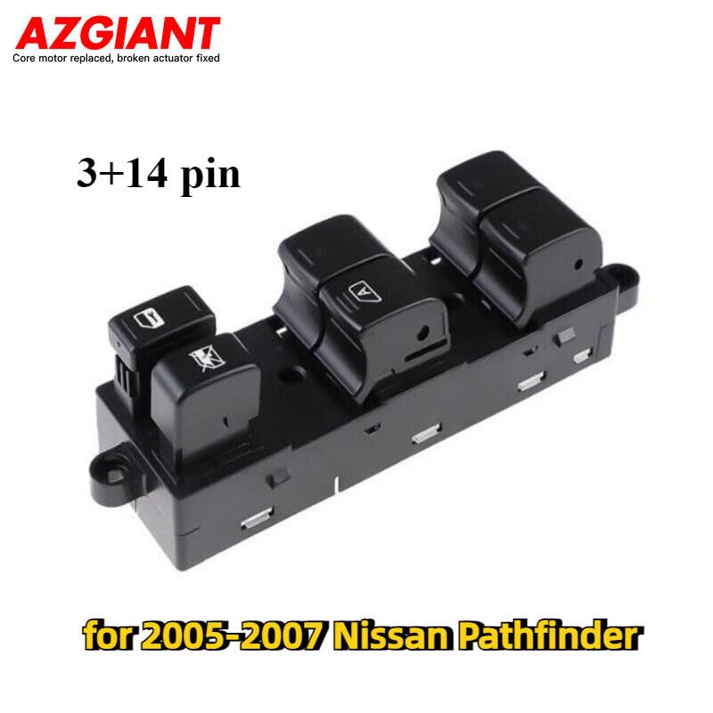 ya 8 8.24 baidi Front Left Driver Side Power Window Switch for Nissan Pathfinder 2005-2007 