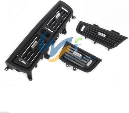 ya 10 9.16 baidi Front Left Right and Center Console Grill Dashboard AC Vents for BMW 5 Series