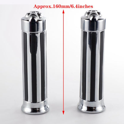 ya 11 9.14 baidiMotorcycle 1 inch Handlebar Grips for Harley Softail Road Glide Street Rod 750-