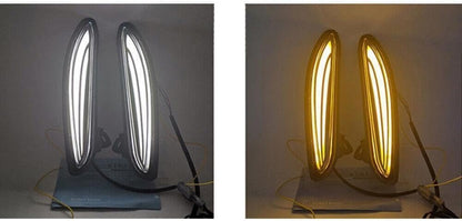 ya 4 8.8 For 2021-2024 for Toyota Venza HARRIER Daytime Running Lights LED Front Fog DRL 2X