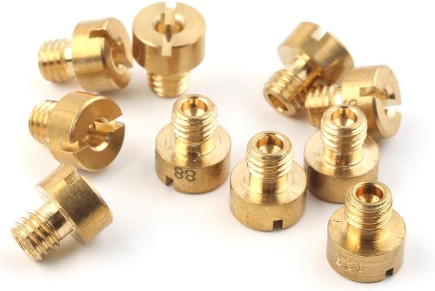 ya 6 8.24 baidi for VM22 VM24 VM26 VM30 Carburetor 125-200cc Engine 88-125 Main Jets Set