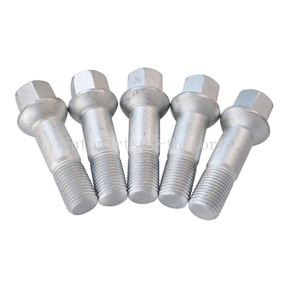 ya 28 10.13 zhengce 5PCS Wheel Lug Bolts Nuts Kit for Mercedes-Benz W220 W204 W164 W251 000990
