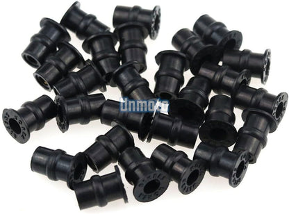 ya 23 10.7 baidi Black Fairing Bolt Kit body screws Clips for Kawasaki ZX6R 2005-2006