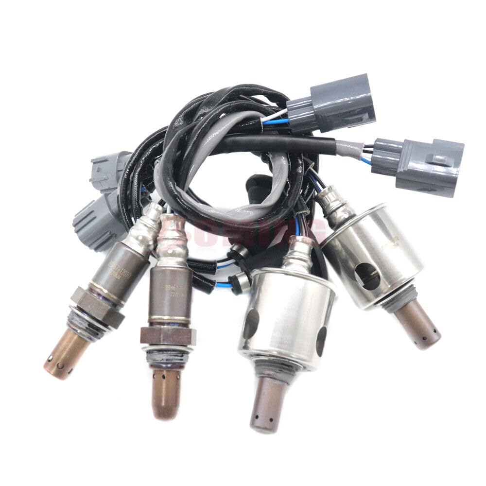 ya 4 8.8.2 4-Pack Upstream + Downstream Oxygen Sensors for Lexus LS460 2007-2009 4.6L V8