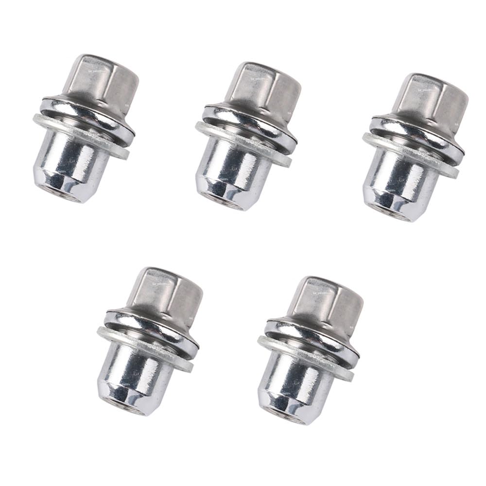ya 8 8.24 baidi 5Pcs RRD500510 Wheel Lug Nut for Land Rover for Range for Rover Sport 06-08 LR3 05-08