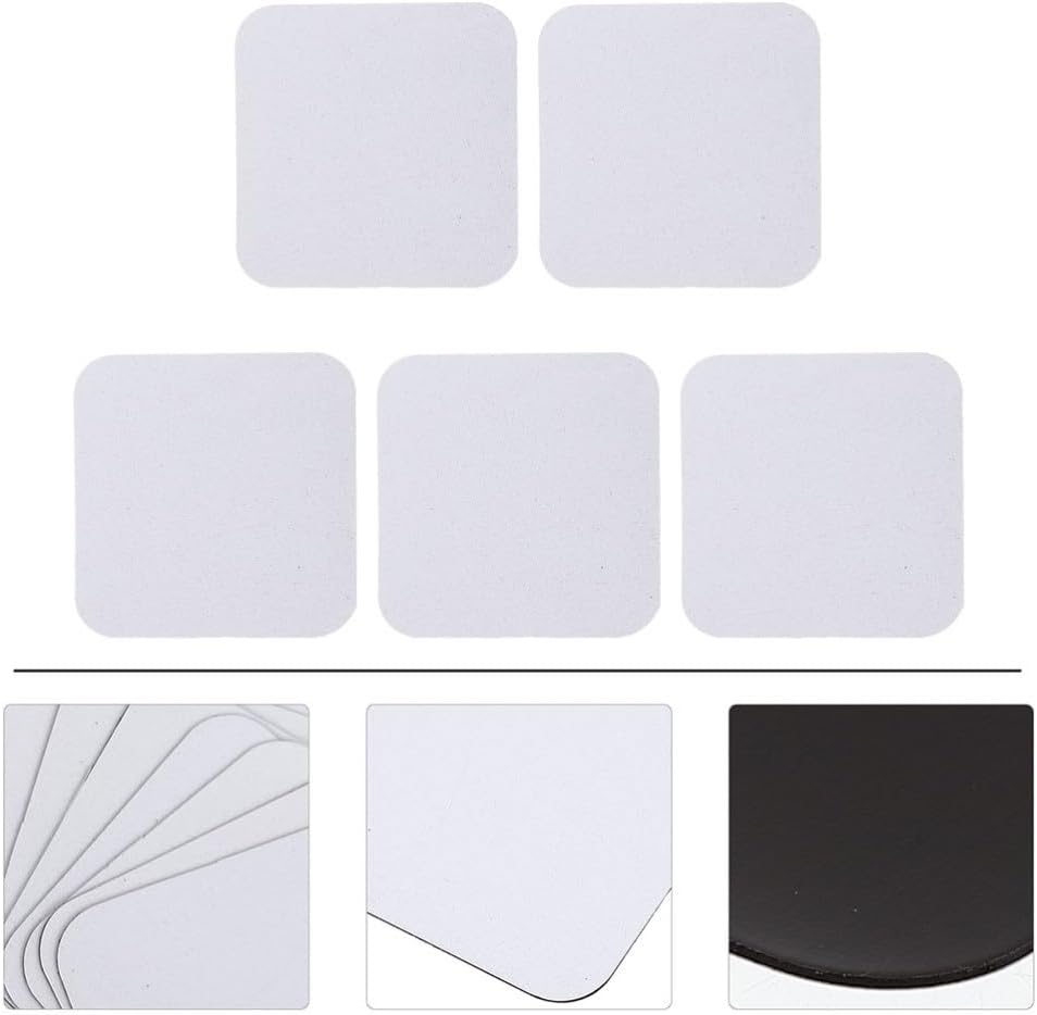 ya 4 8.14 5 Pcs Pearl Light Magnetic Patch Fridge Blanks Sublimation Magnets Refriger