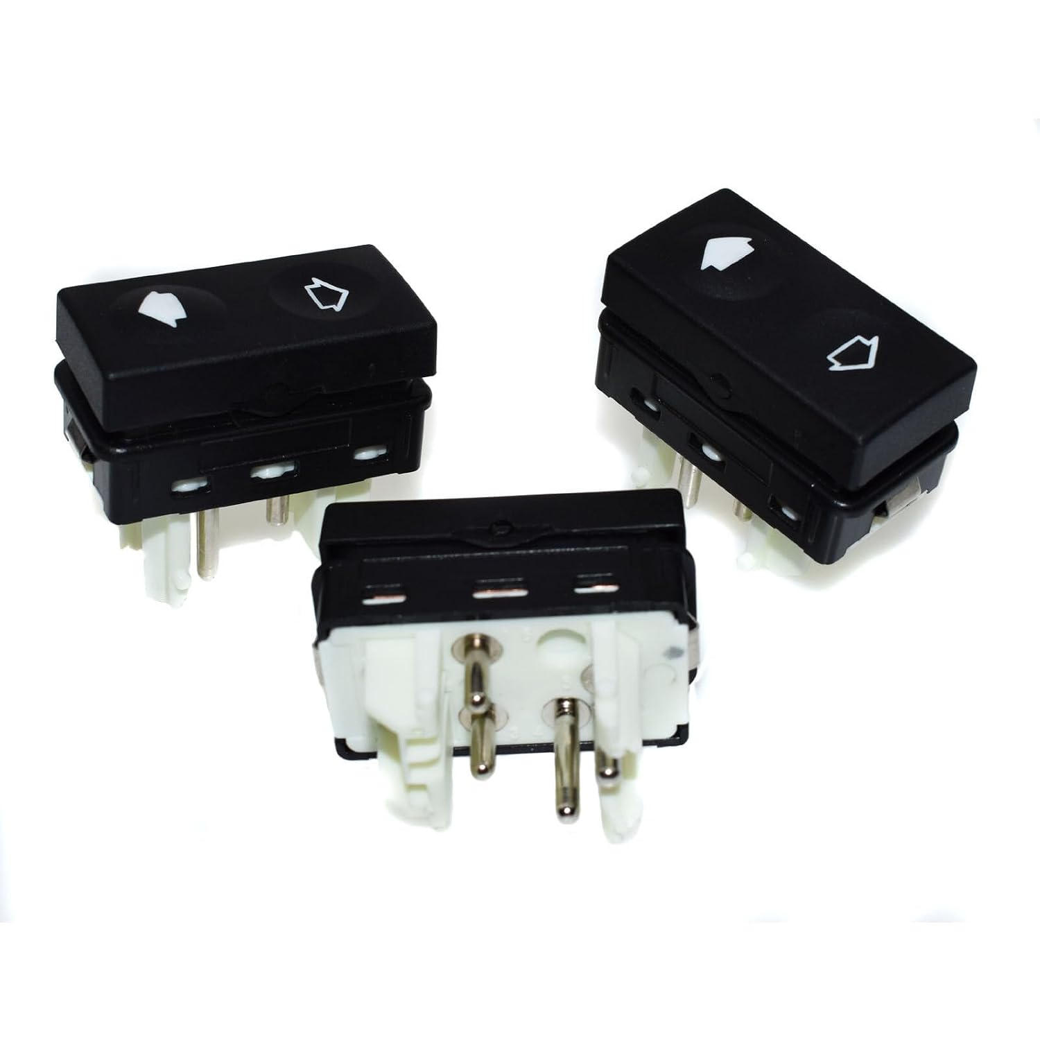 ya 4 8.8.2 3-Piece Power Window Switch Control for BMW E36 318i 325i 61311387916