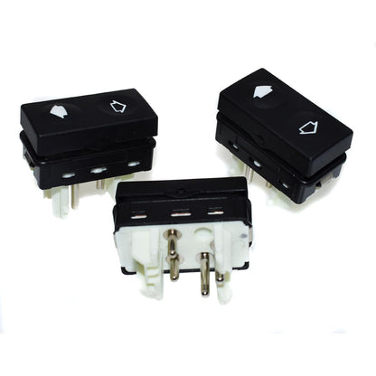 ya 4 8.8.2 3-Piece Power Window Switch Control for BMW E36 318i 325i 61311387916