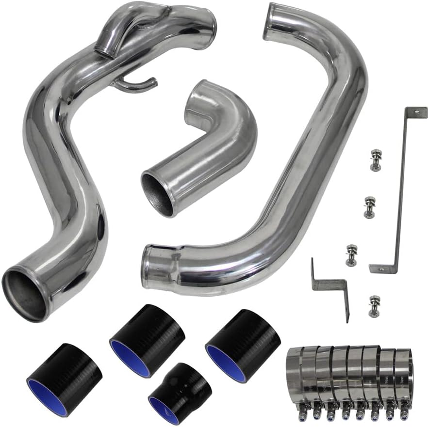ya 4 8.14 Intercooler Piping Kit for Nissan Silvia S14 S15 200SX 240SX SR20DET 93-02 Black