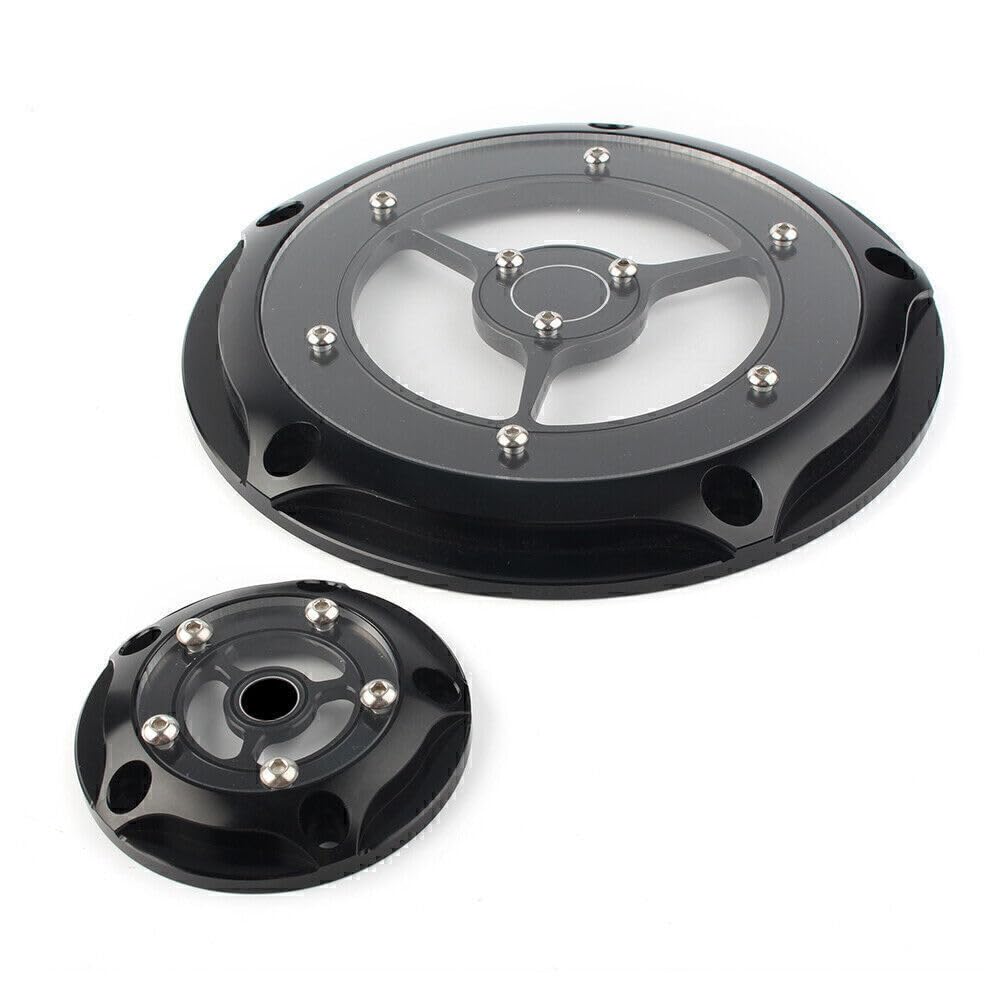 ya 9 10.24 Motorcycle Derby Timing Timer Cover for Harley Road King Electra Glide Soft