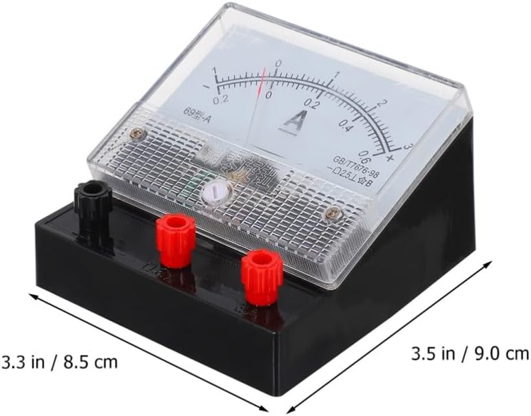 ya 4 8.24 baidi 2 Pcs Dual-range DC Meter Student Lab Experiment Ammeter Supplies