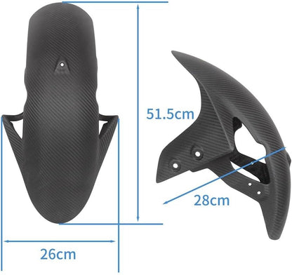 ya 14 9.20 zhengce for Yamaha R7 Front Fender 100% Carbon Fiber Front Mud Cover - Matte-1