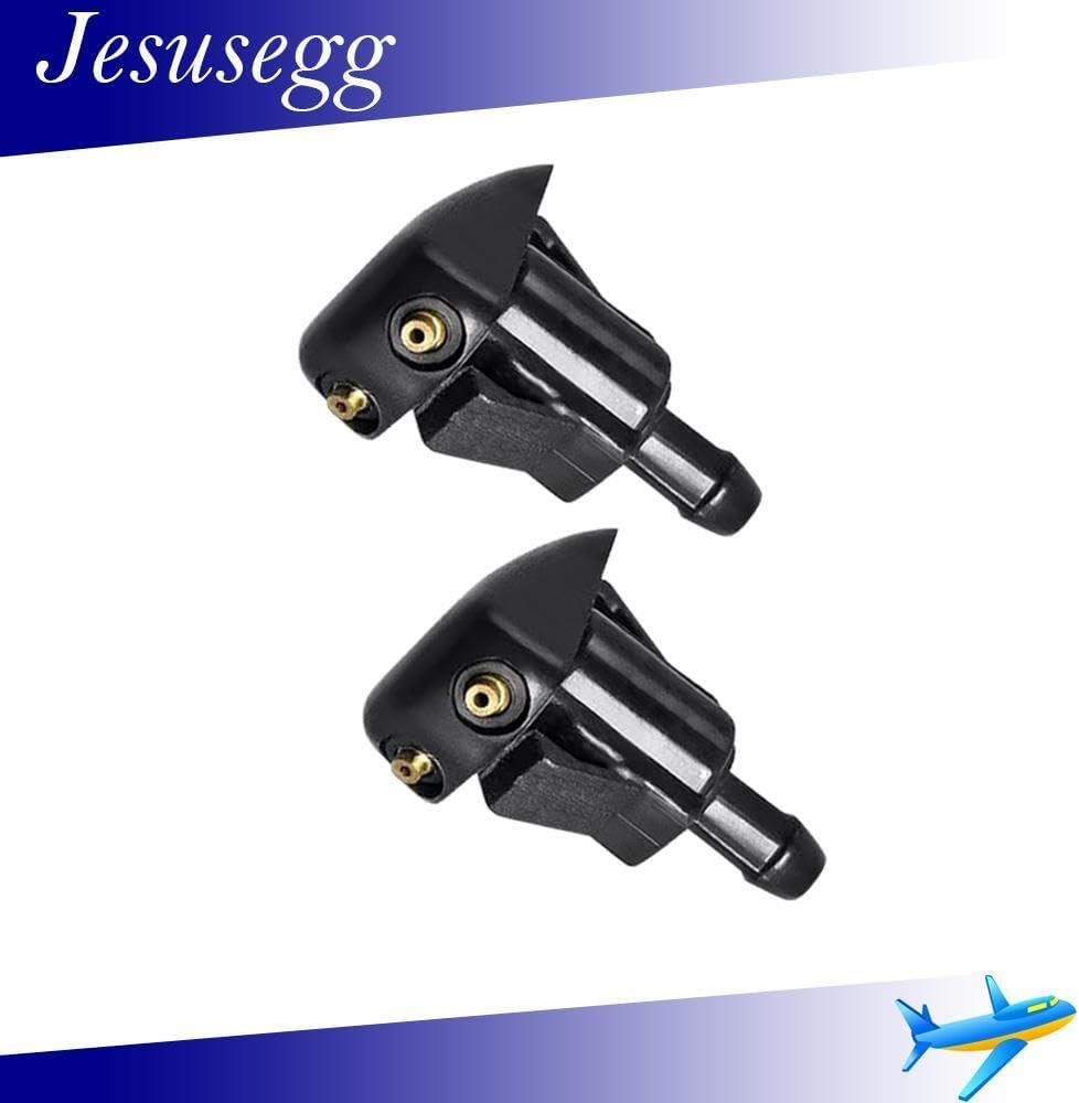 ya 6 8.14 2Pcs For LandCruiser Windscreen Spray Washer Jet Nozzle Replacement 85381-60120